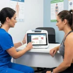 Collecte des signes vitaux par smartphone pour la santé cardiovasculaire 4 RE.DOCTOR Vitals pour les cliniques de perte de poids